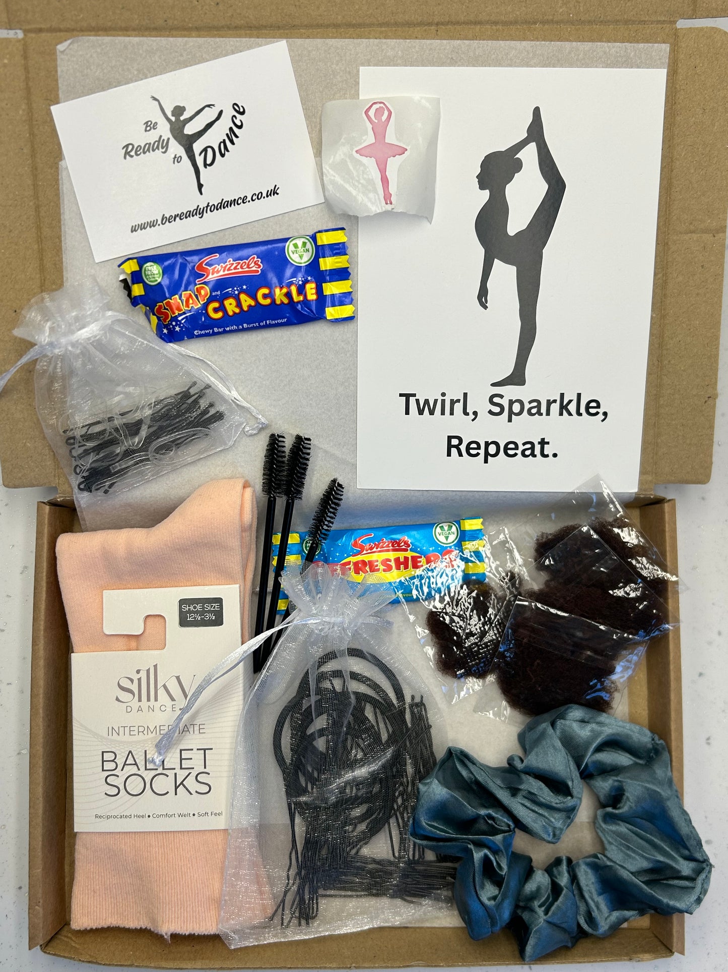Be Ready to Dance Box with Dance Socks