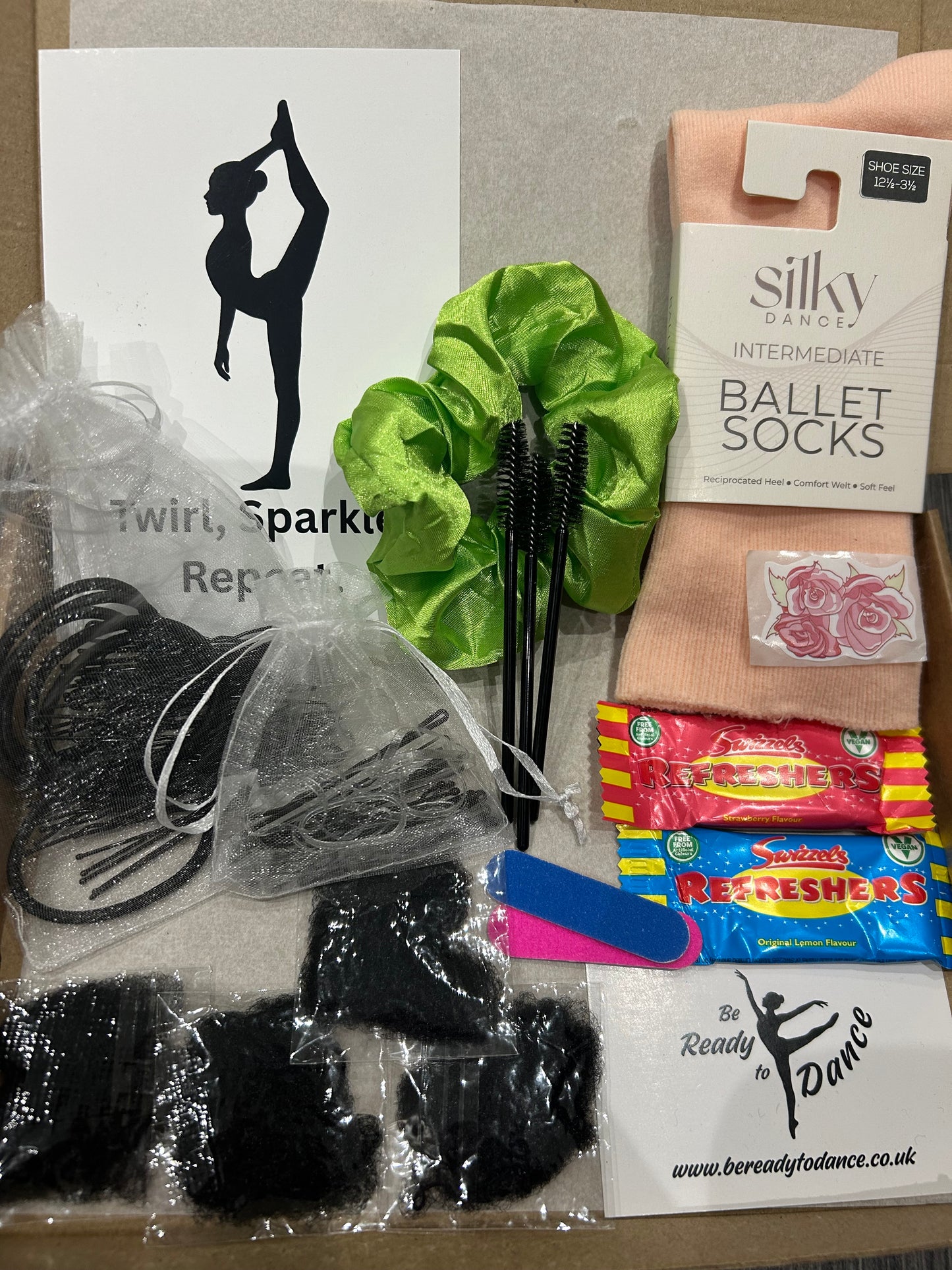 Be Ready to Dance Box with Dance Socks