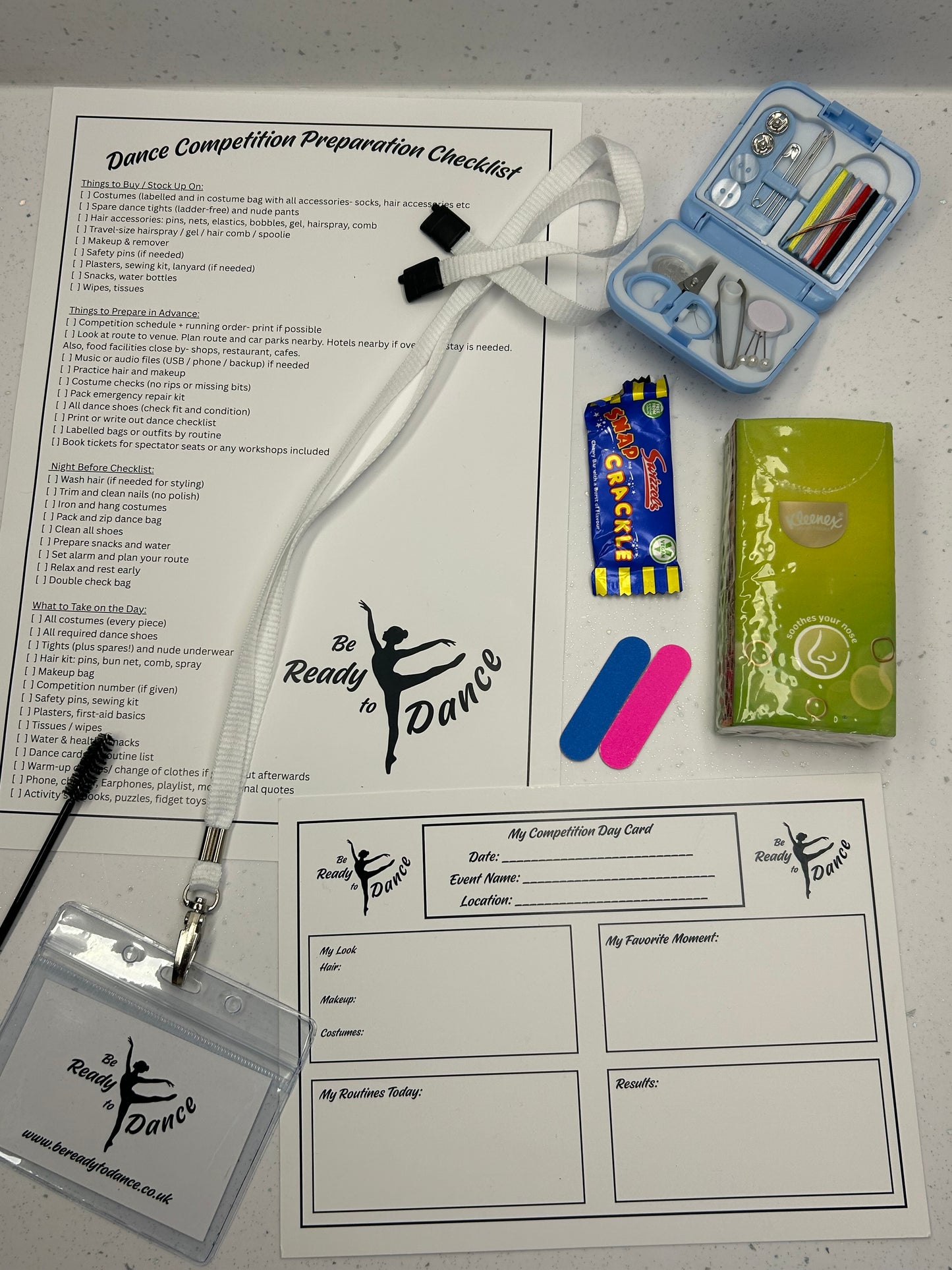 Dance Parent Survival Box
